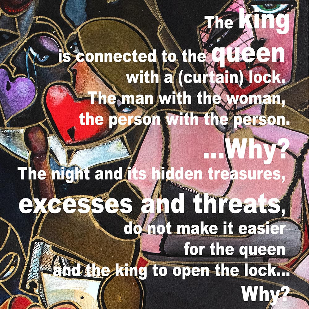 "Queen & King" – fatal attraction & creatures of the night. 2023